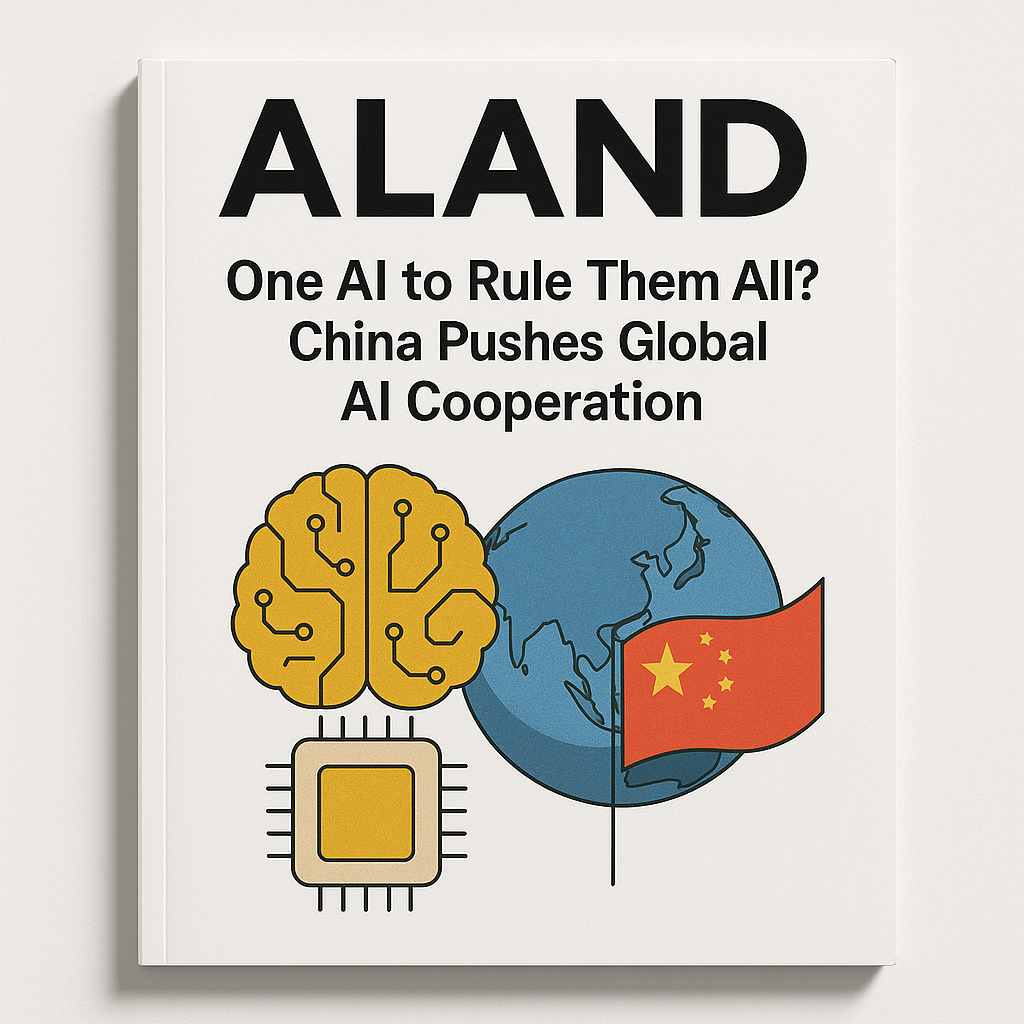  ALAND Magazine Cover - China and Global AI Cooperation
